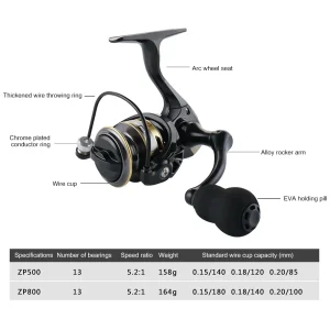 Ultra Lightweight Fishing Reel 13+1BB