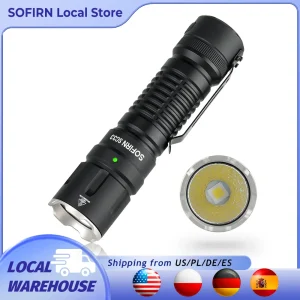 HI LED 21700 Rechargeable Tactical Flashlight 5200lm