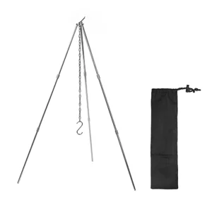 Camping Tripod Aluminum Alloy Cooking Pot Frame